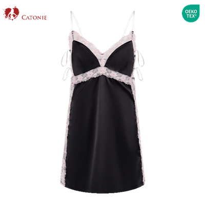 Satin Slip Dress Sleepwear Satin Slip Dress Sleepwear
